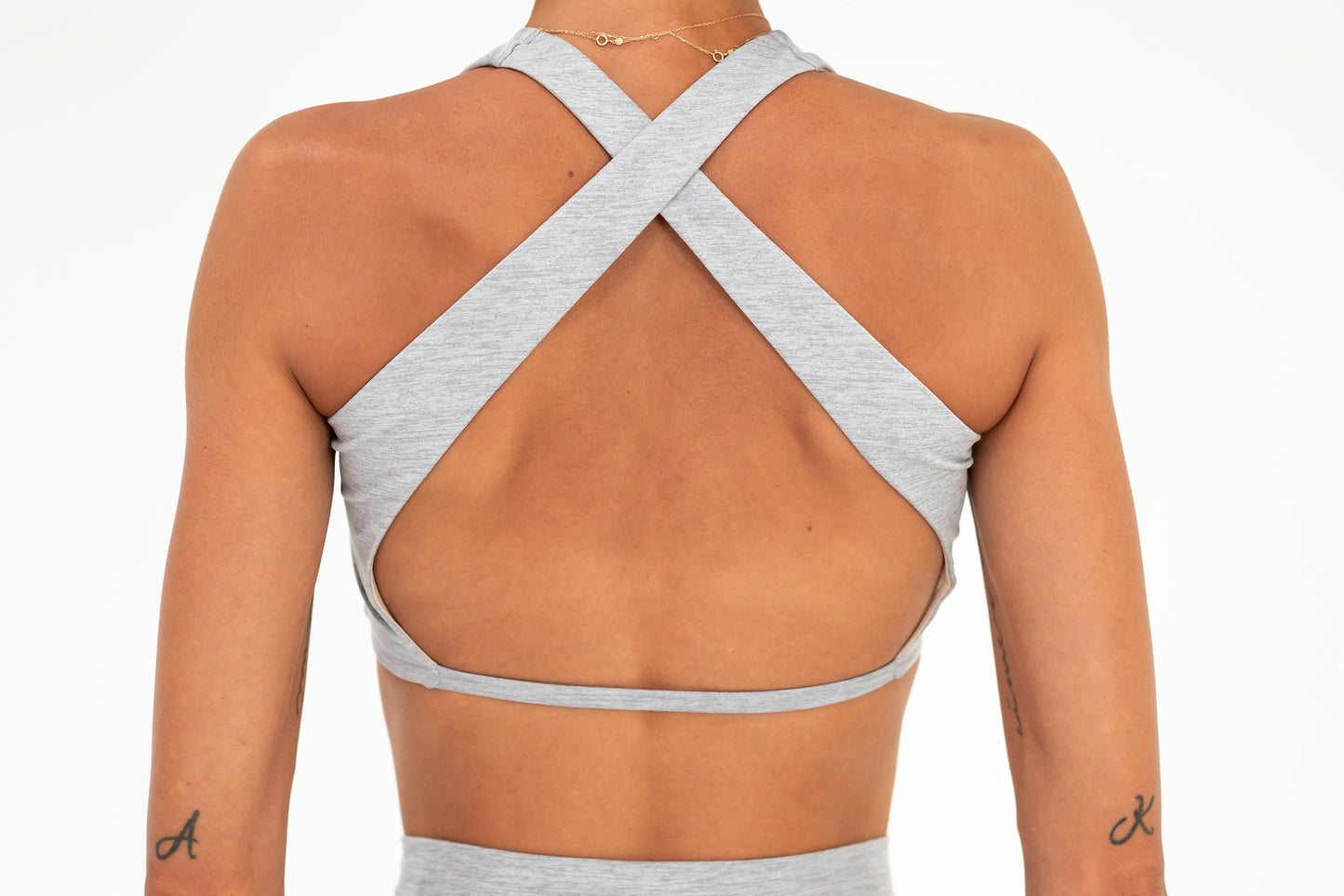 Soothe Grey Lounge Crop Top